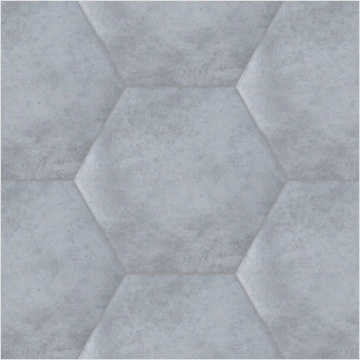 Avant garde Hexagonal Brick,Bespoke Tiles,gray
